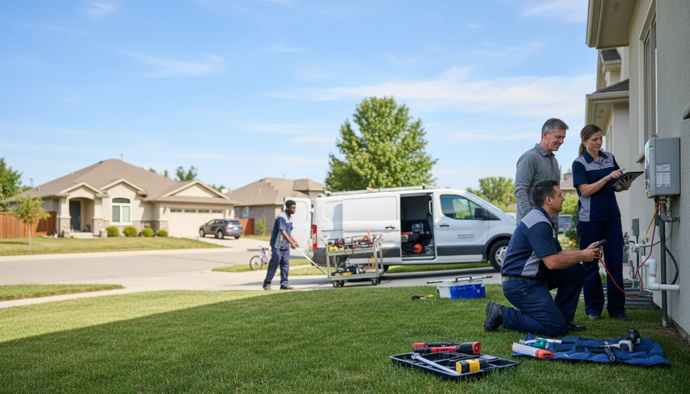 Tankless water heater service in Clara, MS